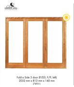 Swartland Fold A Side 3 Door P/D3: F/P: Left 2032mm x 813mm x 140mm