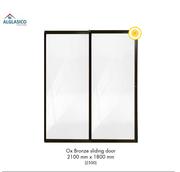 Alglasico Ox Bronze Sliding Door-2100mm x 1800mm