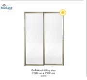 Alglasico Ox Natural Sliding Door-2100mm x 1500mm