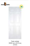 Solid Doors Tudor White 2032mm x 813mm