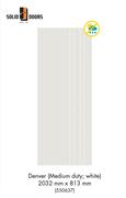 Solid Doors Denver Medium Duty: White 2032mm x 813mm