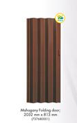 Mahogany Folding Door 2032mm x 813mm