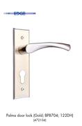 Edge Palma Door Lock Gold: BP8704: 122DH