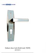 Edge Gabani Door Lock Gold Matt: 9209