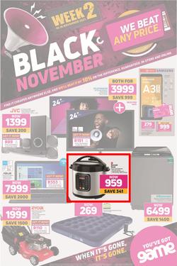 Game : Black November Week 2 (10 November - 16 November 2021), page 1