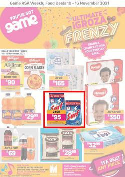 Game Food : Ultimate iGroza Frenzy (10 November - 16 November 2021), page 1