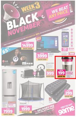 Game : Black November Week 3 (17 November - 23 November 2021), page 1