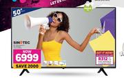 Sinotec 50" UHD Android TV STL-50U20AT