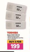 Toshiba Kioxia 32 GB USB 2.0-For 3