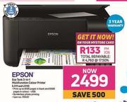 Epson Eco Tank 3 In 1 Multifunction Colour Printer L3111 And L3110