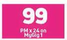 2 x Alcatel 1T Tablet-On My Gig 1 + On Promo 1GB