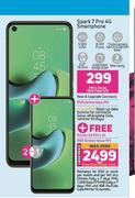 Tecno Spark 7 Pro 4G Smartphone-Each