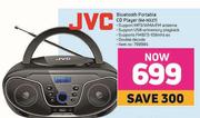 JVC Bluetooth Portable CD Player RD-N327