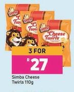 Simba Cheese Twirls-For 3 x 110g