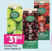 Rhodes Fruit Juice Tropical-2L Each