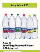 Aquelle Sparkling Flavoured Water Assorted-For Any 6 x 1.5L