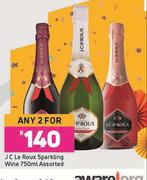 JC Le Roux Sparkling Wine Assorted-For Any 2 x 750ml
