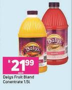 Dalys Fruit Blend Concentrate-1.5L Each