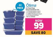 Otima 22 Piece Mega Snap It Foodsaver Set-Per Set