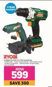 Ryobi Cordless 12V Drill Plus 3.6V Screwdriver