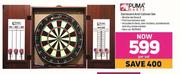 Puma Dartboard & Cabinet Set-Per Set