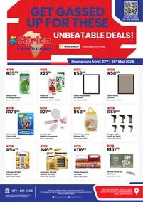 Africa Cash & Carry : Funky Friday (22 March - 28 March 2024)