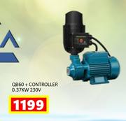 Aqua Water QB60 + Controller 0.37KW 230V