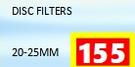 Azud Modular 100 Filters 130 Micron (Disc Filters) 20-25MM