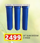 Aqua Win 20" Slim System 3 Stage