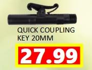 SA Plastikor Quick Coupling Key 20MM