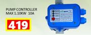 Aqua Duty Pump Controller Max 1.10KW 10A