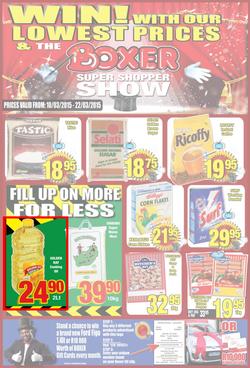 Boxer Super Store Gauteng (10 Mar - 22 Mar 2015), page 1
