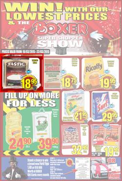 Boxer Super Store Gauteng (10 Mar - 22 Mar 2015), page 1
