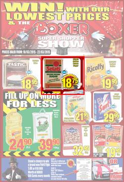 Boxer Super Store Gauteng (10 Mar - 22 Mar 2015), page 1