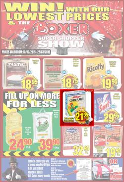 Boxer Super Store Gauteng (10 Mar - 22 Mar 2015), page 1