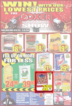 Boxer Super Store Gauteng (10 Mar - 22 Mar 2015), page 1