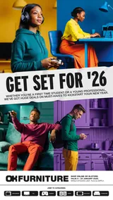 OK Furniture : Get Set For '26 (05 January - 25 January 2026)
