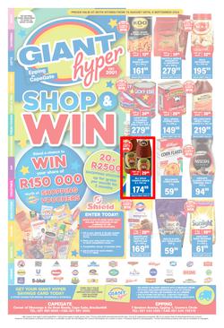 Giant Hyper : Shop & Win (16 August - 08 September 2024), page 1
