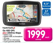 TomTom Go 400 GPS+ Lifetime Maps