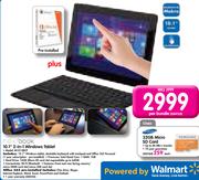 Nextbook 10.1" 2-In-1 Windows Tablet M1012BCP-Per Bundle