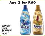 Comfort Fabric Conditioner(All Variants)-2x880ml