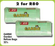 Garbie Garden Refuse Bags-2x20's