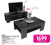 Eclipse Entertainment Unit Plus CoffeeTable-Per Bundle