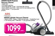 AEG 1800W Cylinder Vacuum Cleaner AT3580- Each