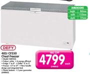 Defy 482L CF530 Chest Freezer DMF456- Each