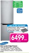 Samsung 400L Combi Fridge/Freezer RB31FSRNDSA/OU- Each