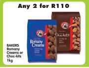 Bakers Romany Creams Or Choc-Kits-2x1Kg