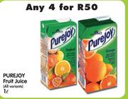 Purejoy Fruit Juice (All Variants)-4x1L