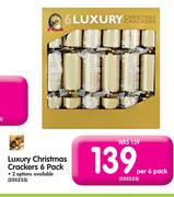 Luxury Christmas Crackers 6 Pack-Per 6 Pack