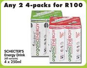 Schecter's Energy Drink (All Variants)-4x250ml